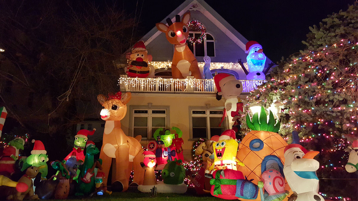 luces de navidad dyker heights